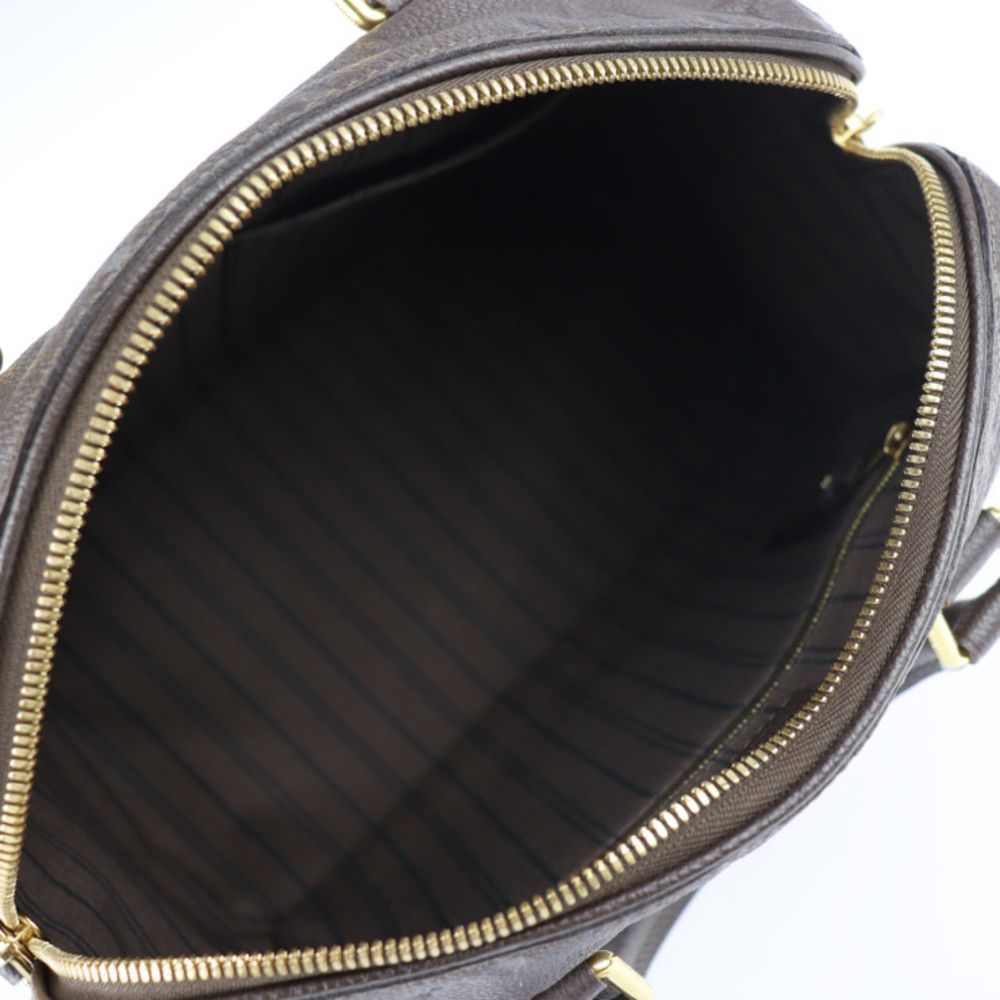 Speedy Bandouliere 25 2 Way Monogram Implant Tail Brown Gold Hardware - Picture 10 of 10